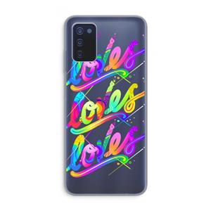 CaseCompany Loves: Samsung Galaxy A03s Transparant Hoesje
