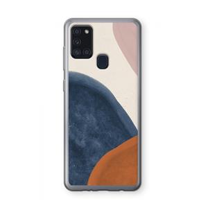 CaseCompany Geo #1: Samsung Galaxy A21s Transparant Hoesje