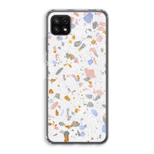 CaseCompany Terrazzo N°8: Samsung Galaxy A22 5G Transparant Hoesje