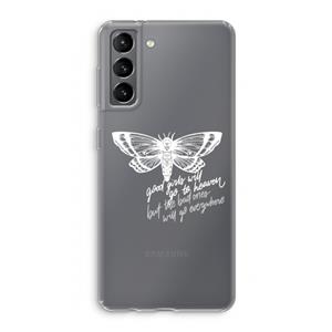 CaseCompany Good or bad: Samsung Galaxy S21 Transparant Hoesje