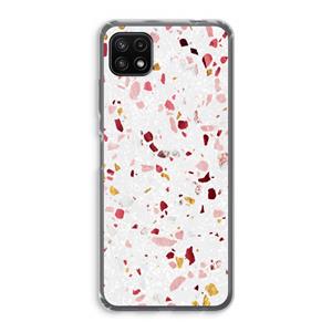 CaseCompany Terrazzo N°9: Samsung Galaxy A22 5G Transparant Hoesje