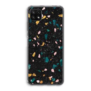 CaseCompany Terrazzo N°10: Samsung Galaxy A22 5G Transparant Hoesje