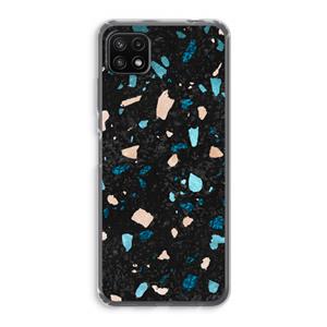CaseCompany Terrazzo N°11: Samsung Galaxy A22 5G Transparant Hoesje