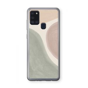 CaseCompany Geo #6: Samsung Galaxy A21s Transparant Hoesje