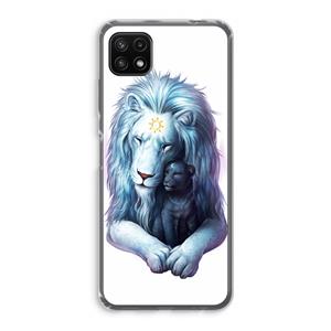 CaseCompany Child Of Light: Samsung Galaxy A22 5G Transparant Hoesje