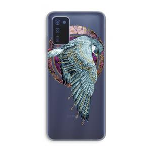 CaseCompany Golden Falcon: Samsung Galaxy A03s Transparant Hoesje