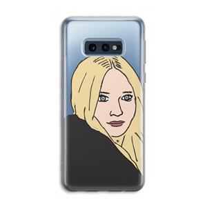 CaseCompany Ashley: Samsung Galaxy S10e Transparant Hoesje