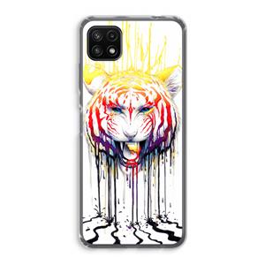 CaseCompany Fading: Samsung Galaxy A22 5G Transparant Hoesje