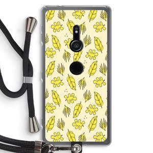 CaseCompany Herfst: Sony Xperia XZ2 Transparant Hoesje met koord
