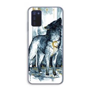 CaseCompany Bleeding Soul: Samsung Galaxy A03s Transparant Hoesje