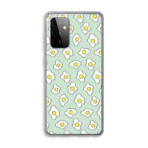 CaseCompany Spiegeleitjes: Samsung Galaxy A72 Transparant Hoesje