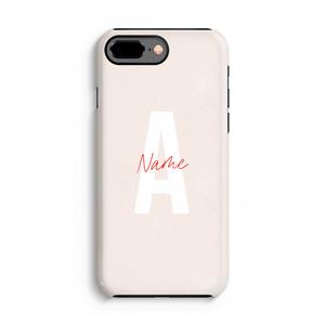 CaseCompany Strawberry Milkshake: iPhone 8 Plus Tough Case
