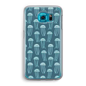 CaseCompany Kwallie: Samsung Galaxy S6 Transparant Hoesje