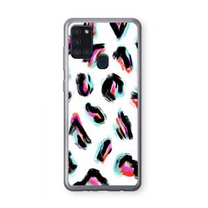 CaseCompany Cheetah color: Samsung Galaxy A21s Transparant Hoesje