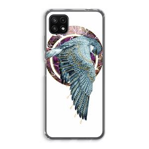 CaseCompany Golden Falcon: Samsung Galaxy A22 5G Transparant Hoesje