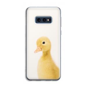 CaseCompany Duke: Samsung Galaxy S10e Transparant Hoesje