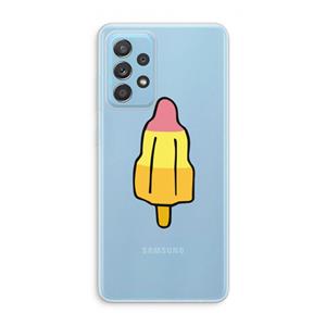 CaseCompany Raketijsje: Samsung Galaxy A73 Transparant Hoesje