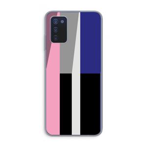 CaseCompany Gestalte 4: Samsung Galaxy A03s Transparant Hoesje