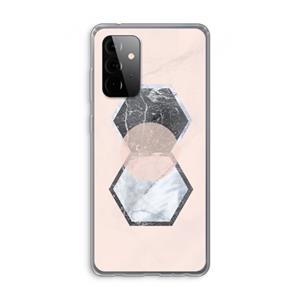 CaseCompany Creatieve toets: Samsung Galaxy A72 Transparant Hoesje