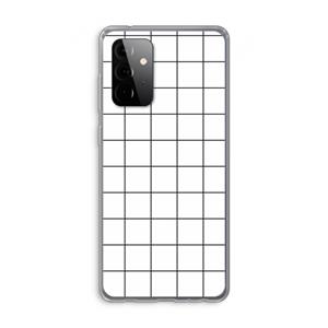CaseCompany Rooster: Samsung Galaxy A72 Transparant Hoesje