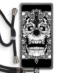 CaseCompany Seek & Destroy: Sony Xperia XZ2 Transparant Hoesje met koord