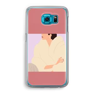 CaseCompany Cosy: Samsung Galaxy S6 Transparant Hoesje