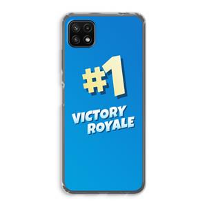 CaseCompany Victory Royale: Samsung Galaxy A22 5G Transparant Hoesje