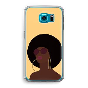 CaseCompany Golden hour: Samsung Galaxy S6 Transparant Hoesje