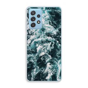 CaseCompany Zee golf: Samsung Galaxy A73 Transparant Hoesje