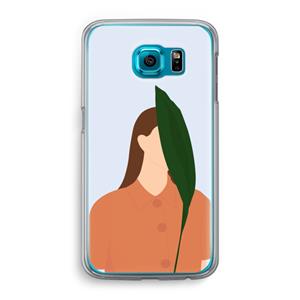 CaseCompany Leaf: Samsung Galaxy S6 Transparant Hoesje