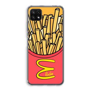 CaseCompany McElodie: Samsung Galaxy A22 5G Transparant Hoesje