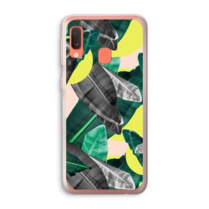 CaseCompany Fantasie jungle: Samsung Galaxy A20e Transparant Hoesje