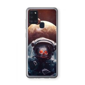 CaseCompany Voyager: Samsung Galaxy A21s Transparant Hoesje