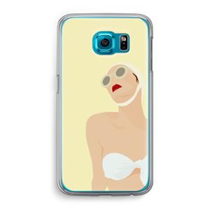 CaseCompany Summer: Samsung Galaxy S6 Transparant Hoesje