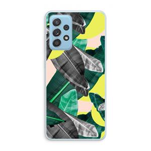 CaseCompany Fantasie jungle: Samsung Galaxy A73 Transparant Hoesje