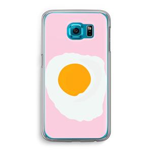 CaseCompany Sunny side up: Samsung Galaxy S6 Transparant Hoesje
