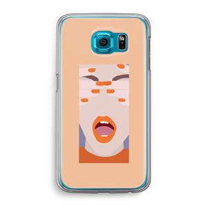 CaseCompany Surprise: Samsung Galaxy S6 Transparant Hoesje