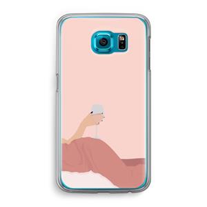 CaseCompany Wine: Samsung Galaxy S6 Transparant Hoesje
