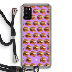 CaseCompany Giants: Samsung Galaxy A41 Transparant Hoesje met koord
