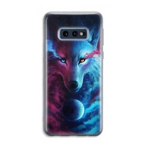 CaseCompany Where Light And Dark Meet: Samsung Galaxy S10e Transparant Hoesje