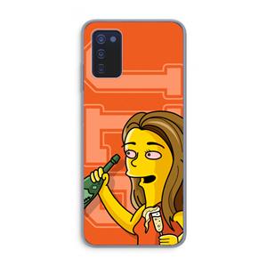 CaseCompany Jamie Lee Simpson: Samsung Galaxy A03s Transparant Hoesje