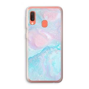 CaseCompany Fantasie pastel: Samsung Galaxy A20e Transparant Hoesje