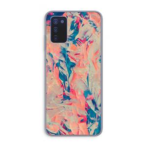 CaseCompany Alone: Samsung Galaxy A03s Transparant Hoesje