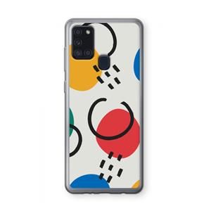 CaseCompany Illustratieve pop 3: Samsung Galaxy A21s Transparant Hoesje