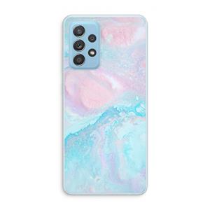 CaseCompany Fantasie pastel: Samsung Galaxy A73 Transparant Hoesje