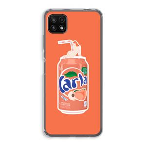 CaseCompany S(peach)less: Samsung Galaxy A22 5G Transparant Hoesje