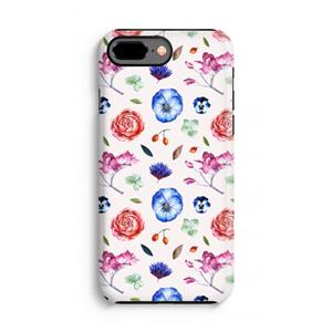 CaseCompany Bloemetjes: iPhone 8 Plus Tough Case