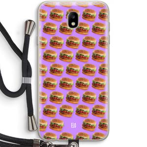 CaseCompany Giants: Samsung Galaxy J7 (2017) Transparant Hoesje met koord