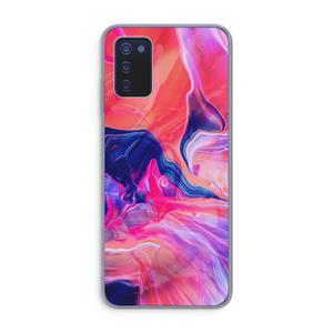 CaseCompany Earth And Ocean: Samsung Galaxy A03s Transparant Hoesje