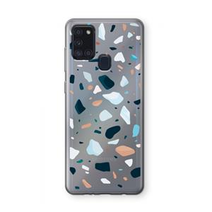 CaseCompany Terrazzo N°13: Samsung Galaxy A21s Transparant Hoesje